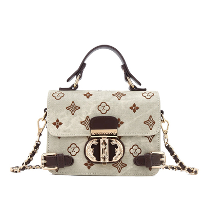 CallmeKitten复古撞色小方包包