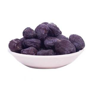 包邮沂蒙山新鲜无核黑枣君迁子软枣子小零食500g黑枣无核小柿子