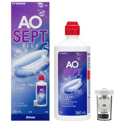 【自营】爱尔康蓝澈双氧水护理液480ml硬性隐形眼镜角膜接触镜
