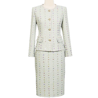 法式小香风套裙气质优雅两件套