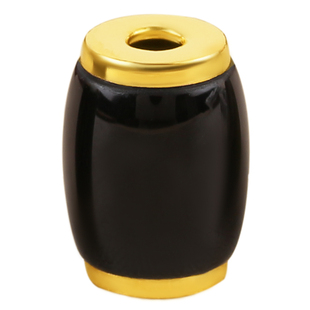 黄金和田玉转运珠足金999金镶玉男女手串项链配件散珠路路通翡翠