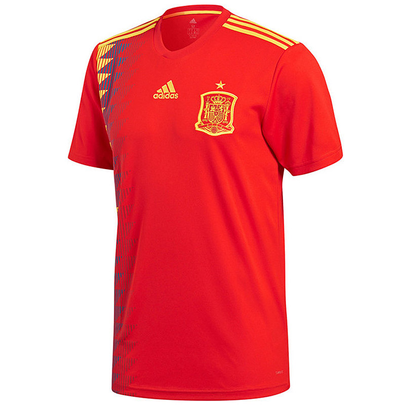 珂绮adidas2018西班牙主场球衣