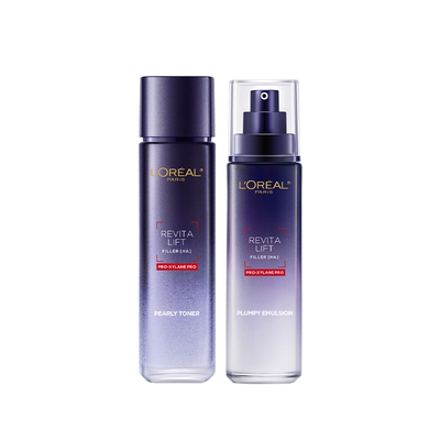 【D11达人专享】欧莱雅玻色因水乳套装保湿修护O