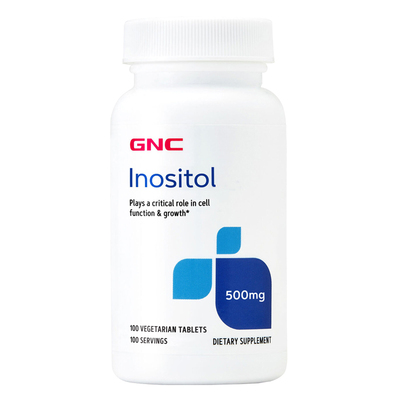 GNC肌醇500mg100粒多囊降雄胰抵