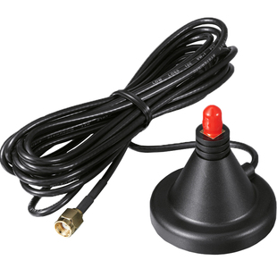 TP-LINK普联天线延长线3米磁吸底座RP-SMA公转母头工业级AP路由器网桥吸盘馈线缆防水耐高低温射频低衰减信号