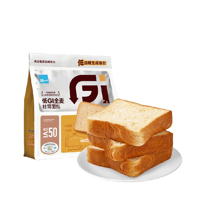 泓一低GI全麦健康营养面包