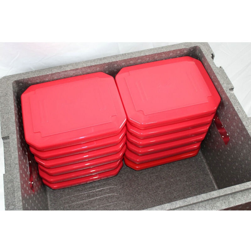 饭盒保温箱大容量加厚食品级送餐箱冷藏泡沫箱摆摊食堂户外外卖箱