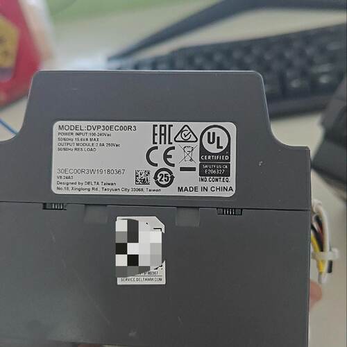 询价-台达plc   DVP30EC00R3