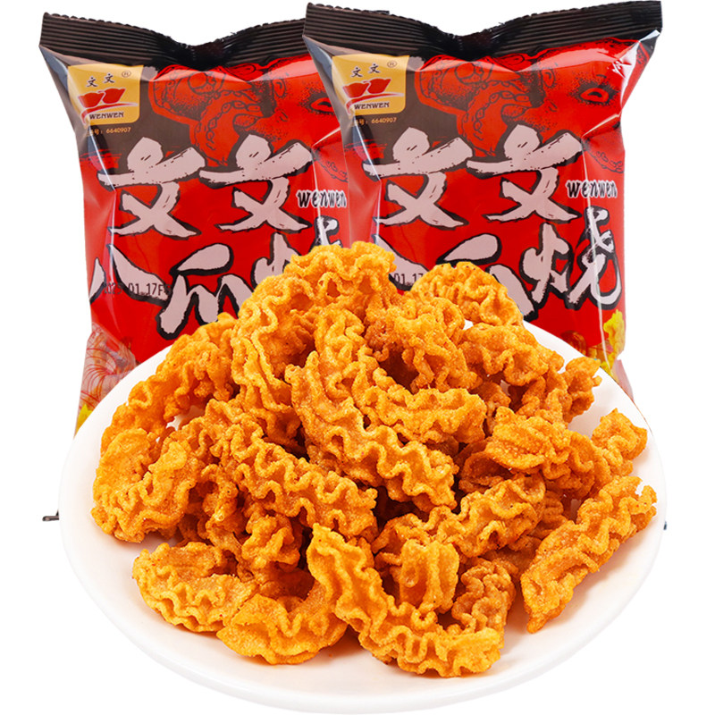 文文八爪烧酥脆膨化食品