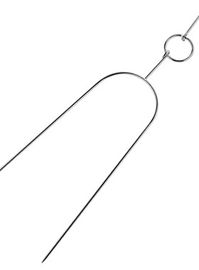 不锈钢叉工具乳鸽u型烧腊琵琶鸭