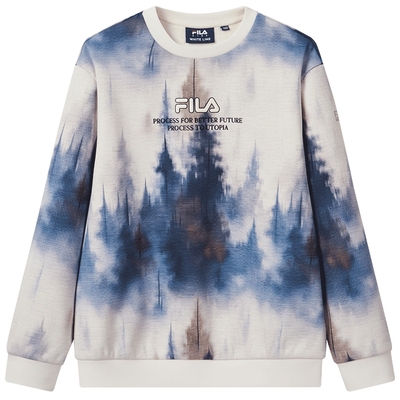 FILA斐乐男中大童套头卫衣