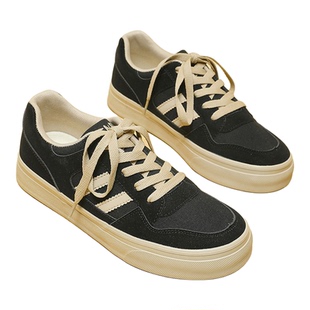 人本帆布鞋男款2026潮流休闲鞋春款透气百搭板鞋经典款运动鞋女鞋