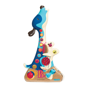 比乐B.toys猎犬吉他 大嘴猫琴长背带小猎狗吉他乐器弹奏音乐玩具