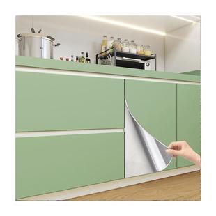 橱柜翻新贴纸自粘厨房柜子柜门防水防油防潮家具改色美化专用贴膜