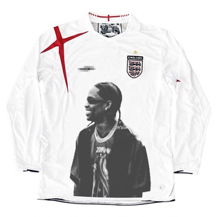 踢恩踢 原创 TRAVIS 球衣REMAKE复古 男女BLOKECORE 短袖长袖上衣