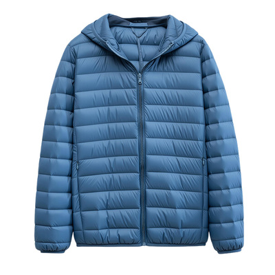 雅鹿新款男士轻薄羽绒服短款