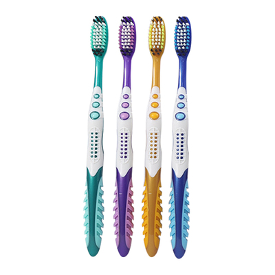 成人中硬毛牙刷去牙渍牙黄深入清洁牙缝男女通用家用实惠