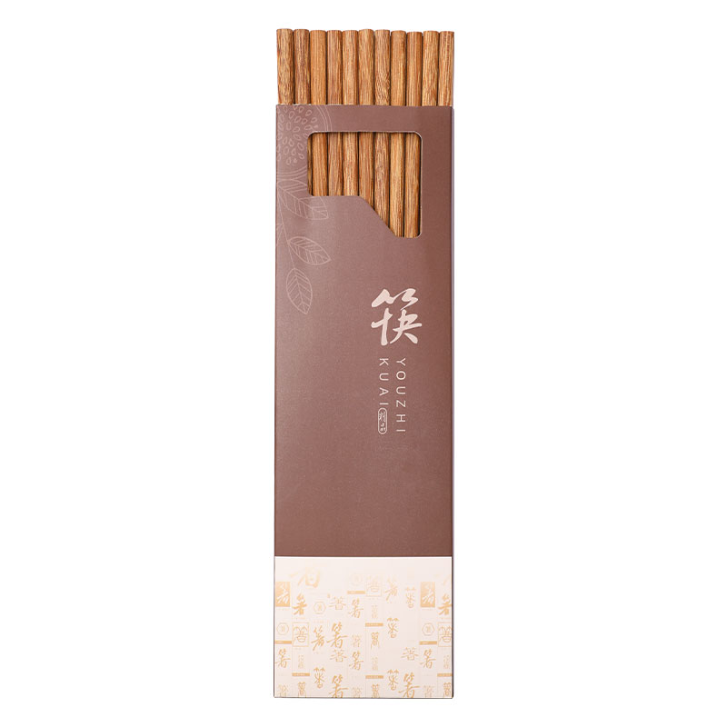 巧小熊鸡翅木筷子抗菌防霉防滑