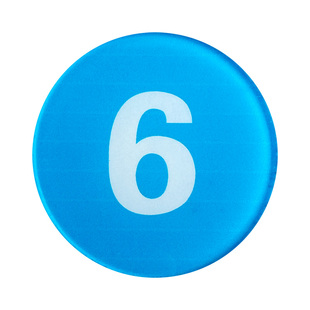 透明亚克力数字贴餐厅号码牌家用桌子编号贴的桌号门牌纸网吧储物柜子分区柜台座位餐桌房间机器编号牌贴定制