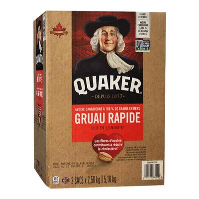 加拿大进口QUAKER纯燕麦片