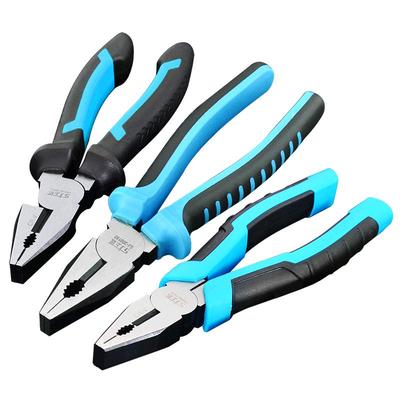 上匠五金工具钢丝钳防滑手柄手动