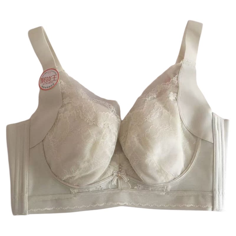 大胸显小薄夹棉调整型聚拢收副乳