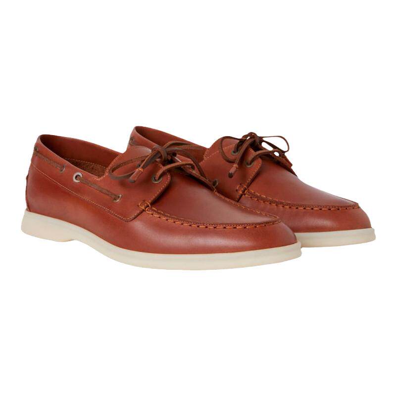 Loro Piana/诺悠翩雅男鞋系带绒面皮航海款运动莫卡辛鞋
