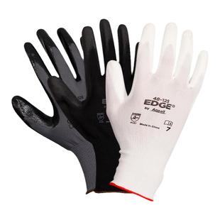 安思尔劳保手套耐磨工作防滑PU丁腈涂层加厚劳保手套春季防护手套