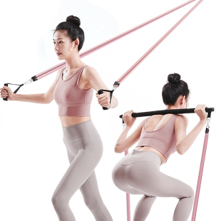 拉力绳家用健身弹力带女弹力绳挂门开肩练背神器居家力量训练器材