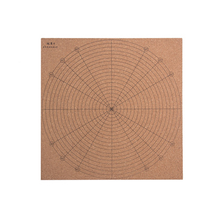 闲惠居家macrame编绳方格软垫板DIY手链编织固定工具正方形软木板