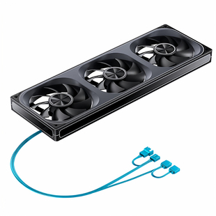 乔思伯ZA360/240/120机箱风扇ARGB电脑散热12cm冷排联体积木风扇