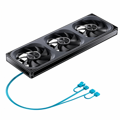 乔思伯360连体机箱风扇