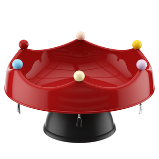 皇冠水果盘可沥水2026新款果盘高颜值果叉家用大容量果篮客厅茶几