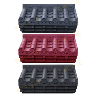 特大号特厚免架子瓦徽派仿古屋檐门头窗户挡雨板树脂瓦遮雨搭装饰