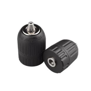 冲击钻转换头电动扳手夹头方柄圆柄连接杆电锤转换手电钻夹头配件