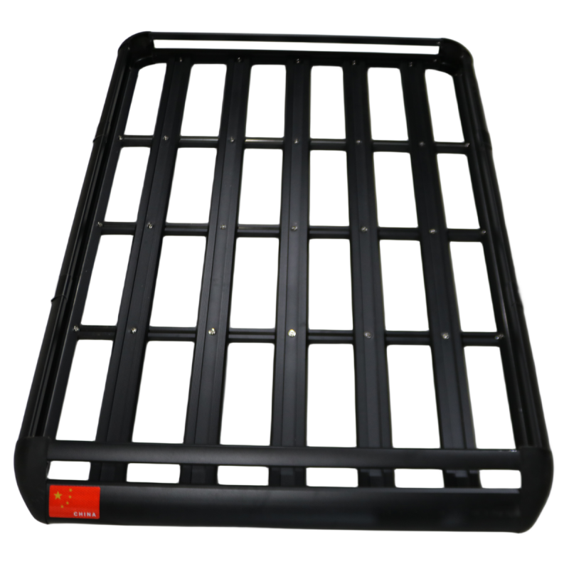 双层铝合金包角车载越野车汽车行李架行李框筐通用货架改装一体框