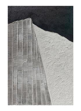 可班艺术抽象手绘油画客厅装饰画