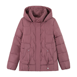 短款棉衣女款爆款2026年新款冬季中老年妈妈冬天加厚保暖羽绒棉袄