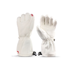 安踏单双板滑雪登山手套闷子山羊皮防滑防水保暖男女防寒专用护具