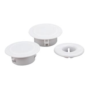 遮挡堵眼墙面40MM穿孔装饰品拆分空调孔装饰盖室内堵头60盖堵120