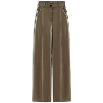 张一琳zlo【绿野仙踪】高腰复古长裤时尚休闲秋冬百搭直筒裤