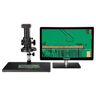 高清电子显微镜接电脑CCD视频 光学高倍数放大镜维修用工业100倍