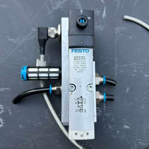 【请询价】拆机FESTO 费斯托 电磁阀 型号VSVA--M52-M