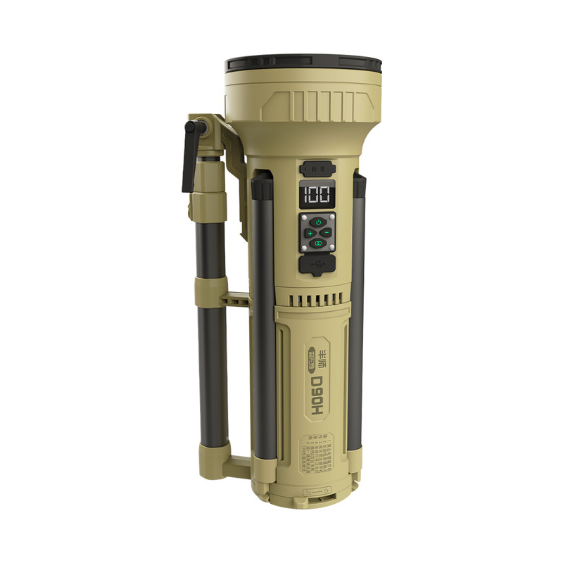 【新品发布】D90H夜钓灯强光黑坑鲢鳙翘嘴专用钓鱼灯带支架防水