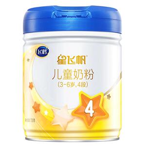 买6送8条试用】飞鹤奶粉星飞帆4段750g儿童牛奶粉3-6岁官方旗舰店