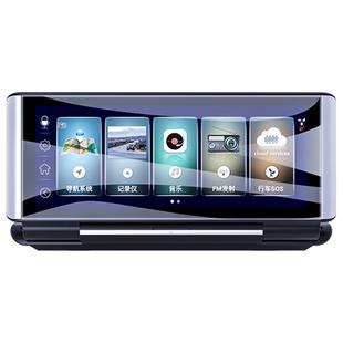 丁威特中控台式行车记录仪车载智慧免走线汽车货车倒车影像一体机