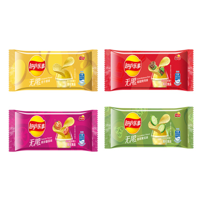 乐事无限薯片40g抽屉袋小包装原味上班解馋超好吃追剧零食品