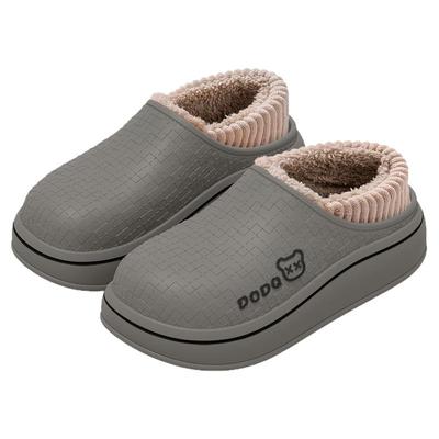 男士棉拖鞋2025新款冬季厚底