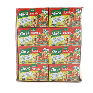 不含猪油泰国冬阴功酱家乐牌调料火锅底汤料24盒酸辣虾冬荫功汤块