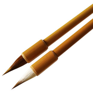 十步斋仿唐鸡距笔蒜头小楷毛笔狼毫勾线书法兼毫中楷初学套装抄经